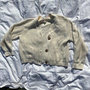 h&m chunky knit cardigan